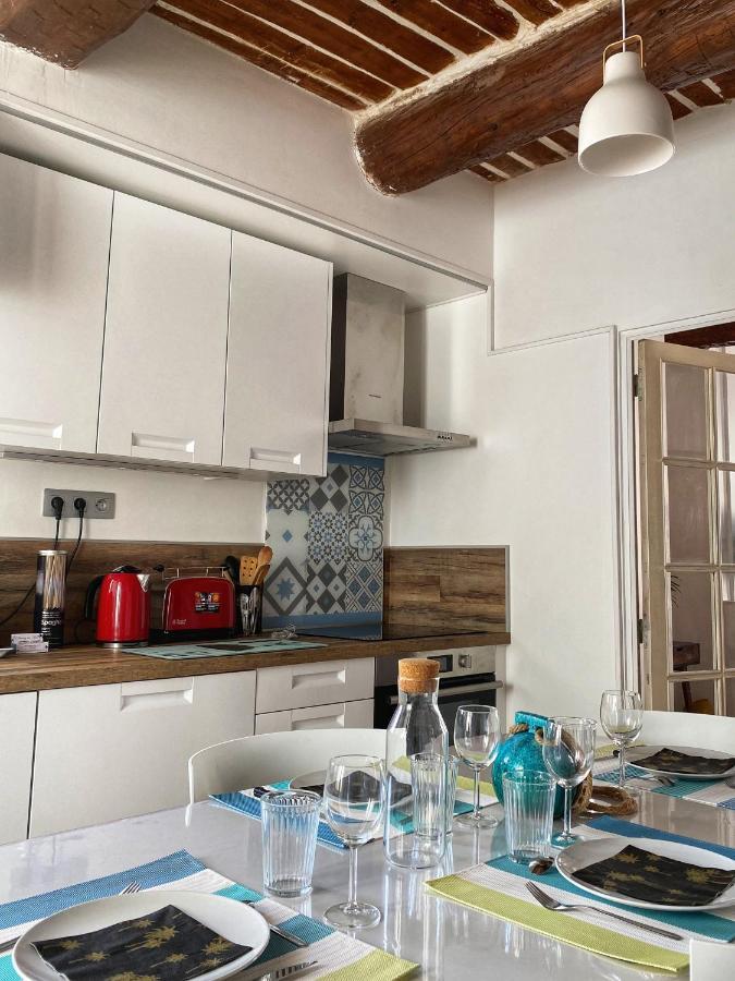 Escapade A Sanary, Au Coeur Du Village, 200M Du Port,Clim,Wifi,Parking Zewnętrze zdjęcie
