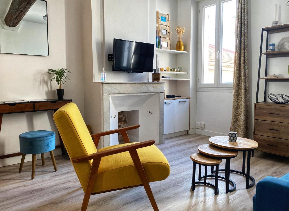 Escapade A Sanary, Au Coeur Du Village, 200M Du Port,Clim,Wifi,Parking Zewnętrze zdjęcie